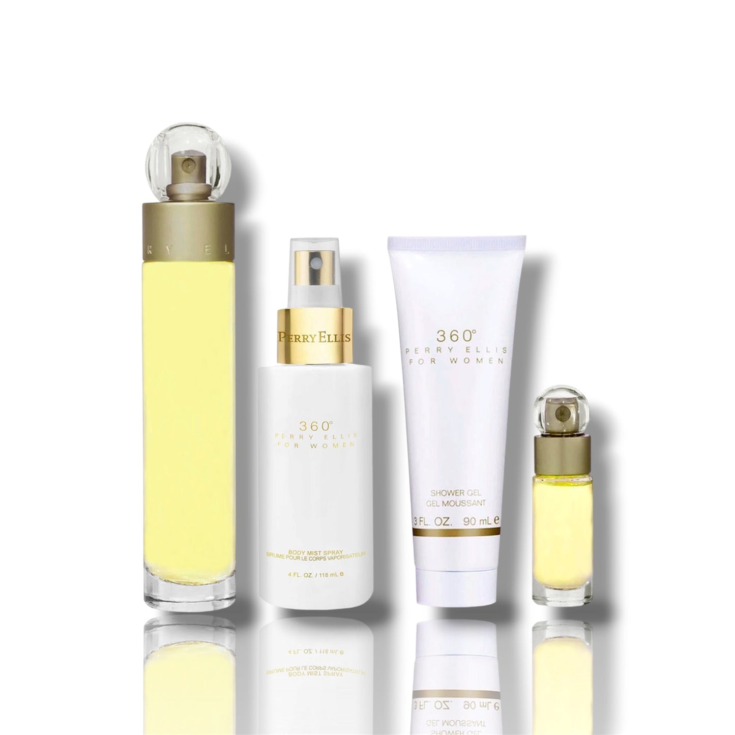 PERRY ELLIS 360° SET 4 PIEZAS -0049-