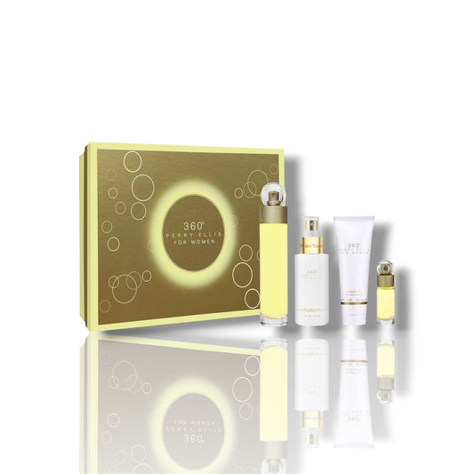 PERRY ELLIS	360° SET 4 PIEZAS  -0049-