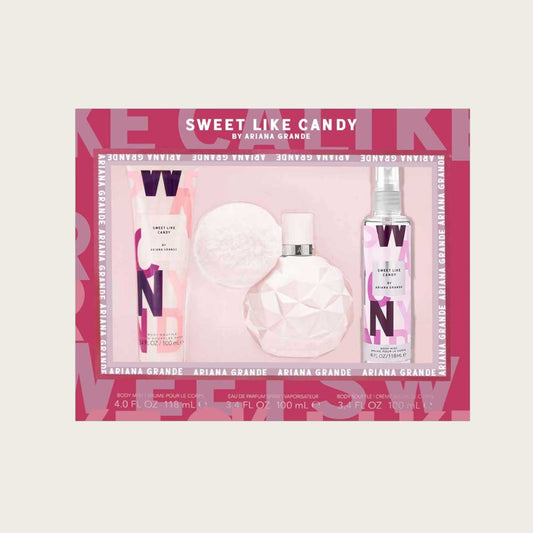 ARIANA GRANDE ESTUCHE SWEET LIKE CANDY (3 PIEZAS) EDP -0032-