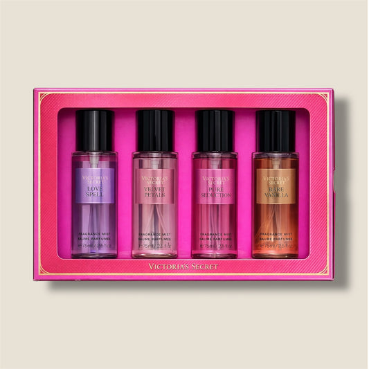 VICTORIA SECRET SET 4 MINIS FRAGRANCE MIST -084- ENVÍO INMEDIATO